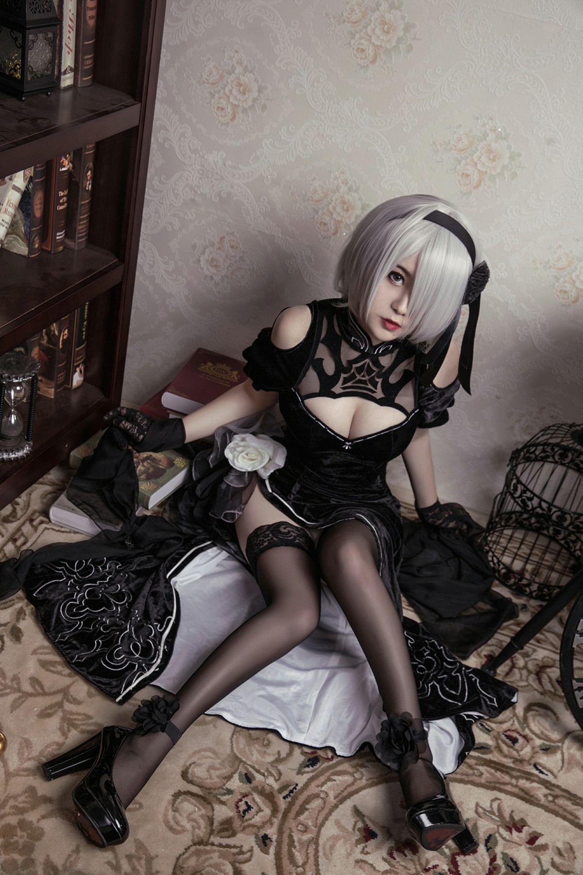 [Cosplay]穿旗袍的2B小姐姐